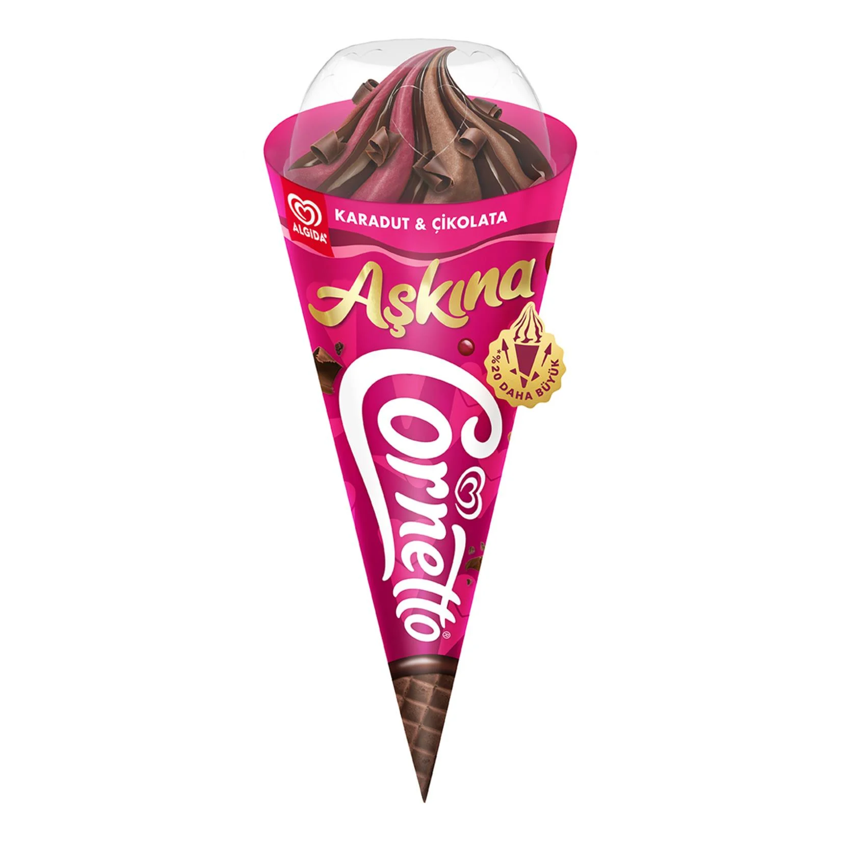 Algida Cornetto Aşkına Karadut & Çikolata